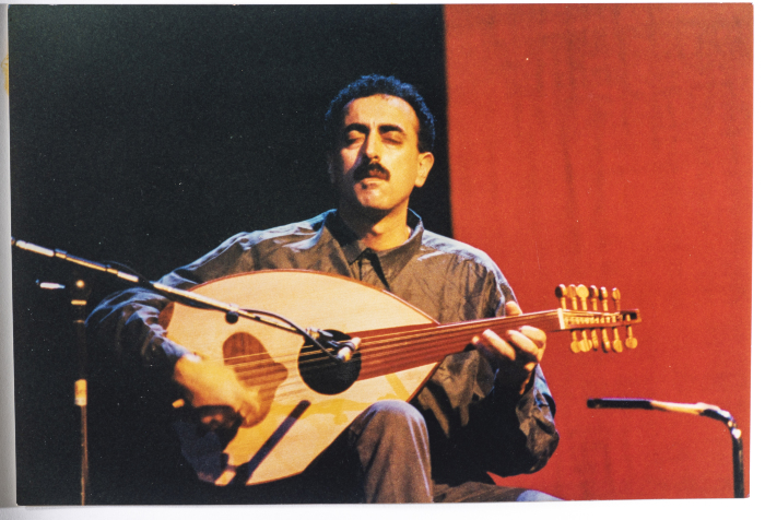 صورة من جولة فرقة صابرين في تونس، 1990
