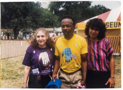 Sabreen Performing at the Smithsonian Folklife Festival
