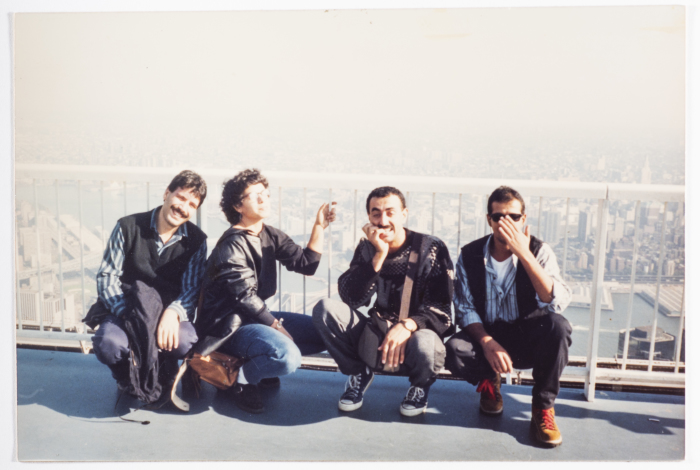 من جولة فرقة صابرين في الولايات المتحدة الأمريكية عام 1989 