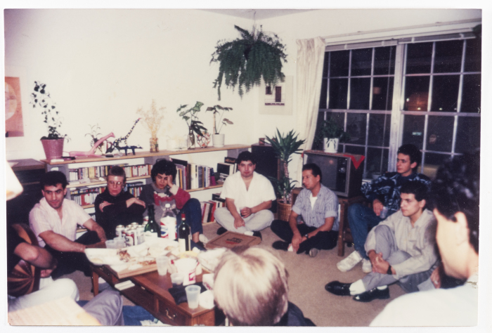 من جولة فرقة صابرين في الولايات المتحدة الأمريكية عام 1989 