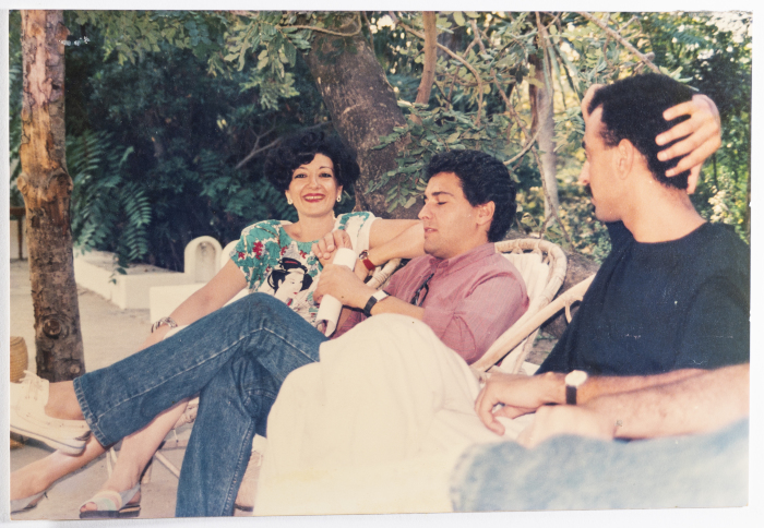 صورة من جولة فرقة صابرين في تونس، 1990
