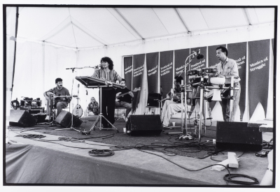 Sabreen Performing at the Smithsonian Folklife Festival
