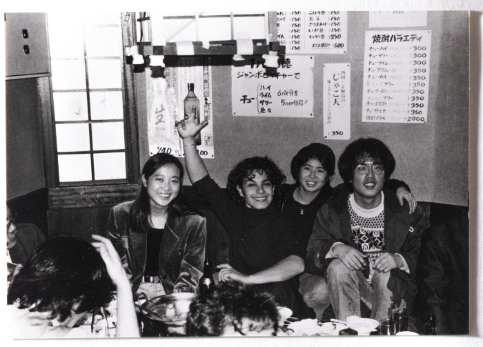 صورة من جولة فرقة صابرين في اليابان، 1992