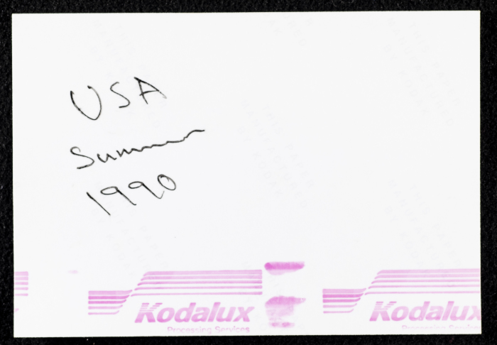 كاميليا جبران في الولايات المتحدة الأمريكية عام 1990