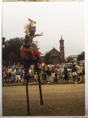 Sabreen Performing at the Smithsonian Folklife Festival
