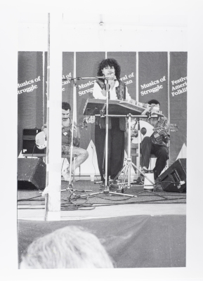 Sabreen Performing at the Smithsonian Folklife Festival
