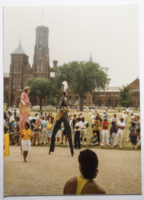 Sabreen Performing at the Smithsonian Folklife Festival
