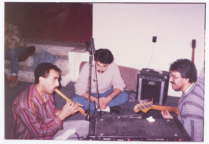 ʿudeh Turjman and Saʿid Murad at Sabreen Group's Old Studio 