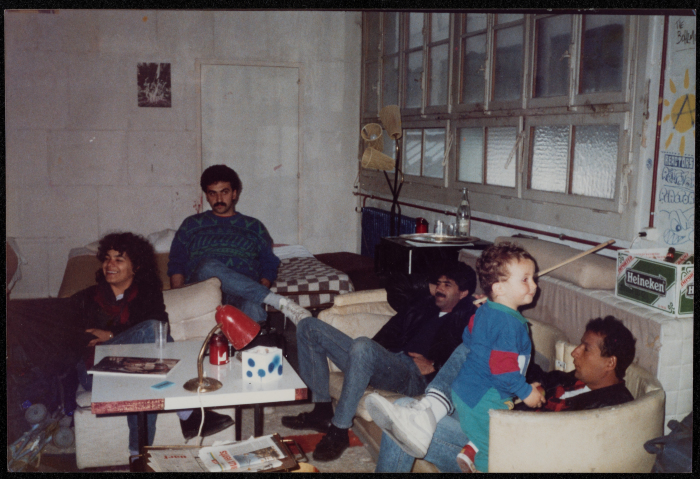 A Photograph of Sabreen Group at a Member's House, 1991