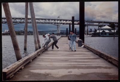 A Photograph of Sabreen Group Members in New York, 1993