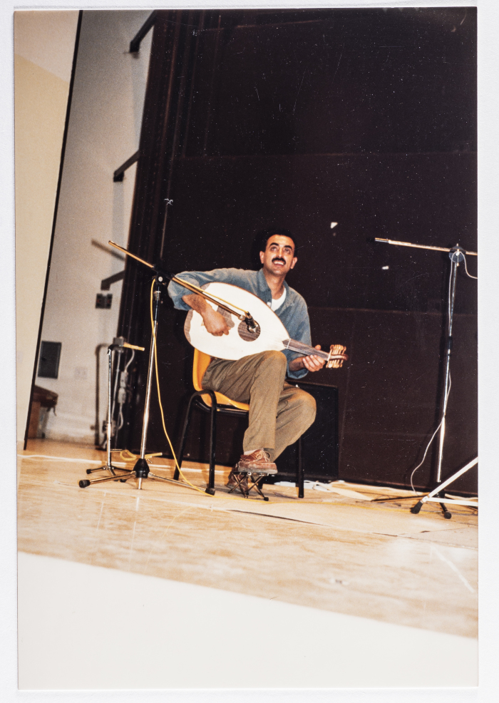 Saʿid Murad During Sabreen Group's Show in Ramallah, 1993