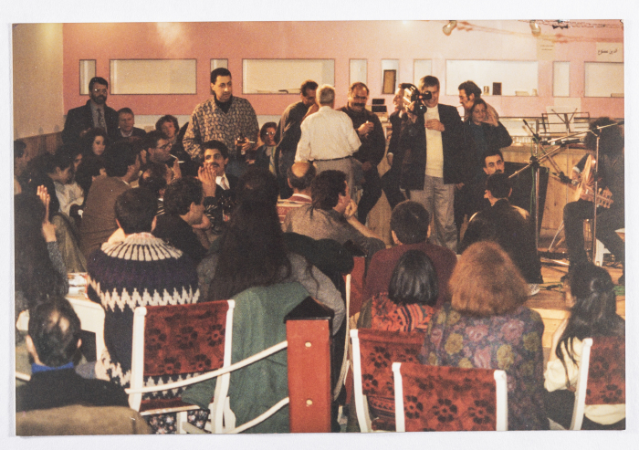 A Glimpse of the Concert Sabreen Group Staged on al-Kasaba Theater in 1994
