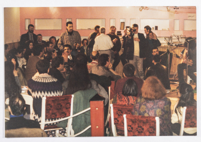 A Glimpse of the Concert Sabreen Group Staged on al-Kasaba Theater in 1994