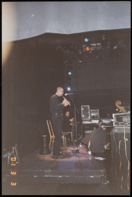 A Photograph of Said Murad Playing the Flute