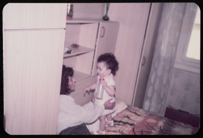 Nehaya Mohammad with Her Daughter 