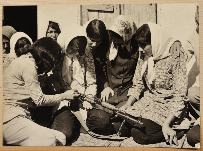  Nehaya Mohammad During a Military Training Course, al-Ghouta, 1976