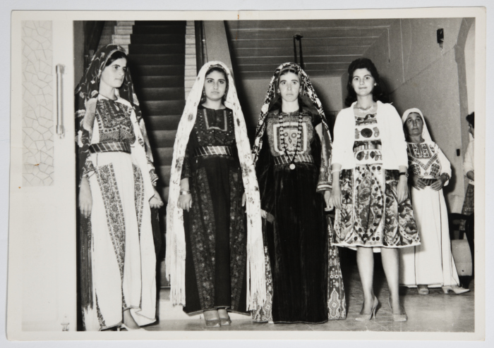 Women in Traditional Thobes at al-Bireh Women's Arab Union Society