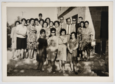 Members of al-Bireh Women's Arab Union Society