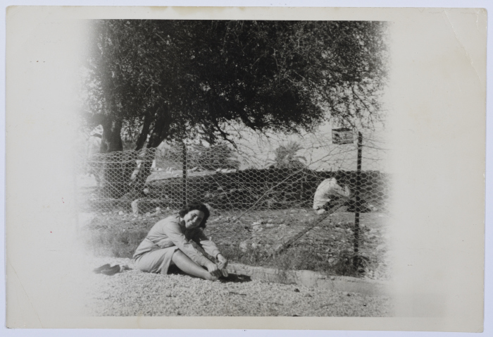 Mahira Dajani at a Scout Guides Camp