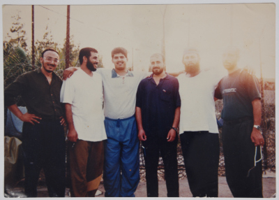 The Prisoner Omar al-Barghouthi and Other Prisoners, Magiddo Prison, 1995