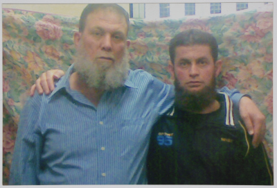 The Prisoner Omar al-Barghouthi and Another Prisoner, Ofer Prison, 2014