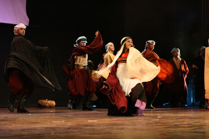 فرقة الفنون الشعبية عرض صور وذاكرة عام 2009