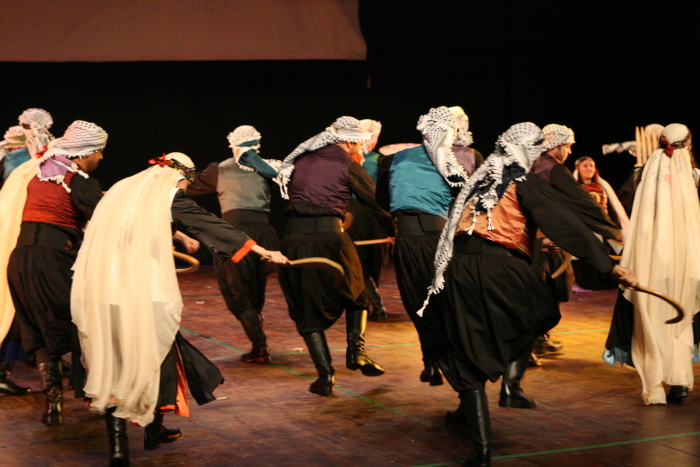 فرقة الفنون الشعبية عرض صور وذاكرة عام 2009