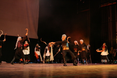 فرقة الفنون الشعبية عرض صور وذاكرة عام 2009