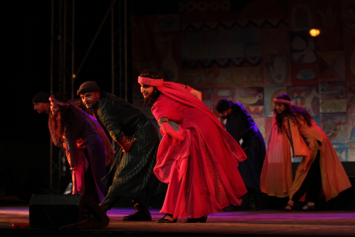 El-Funoun Performing in Asira Shamalia Village