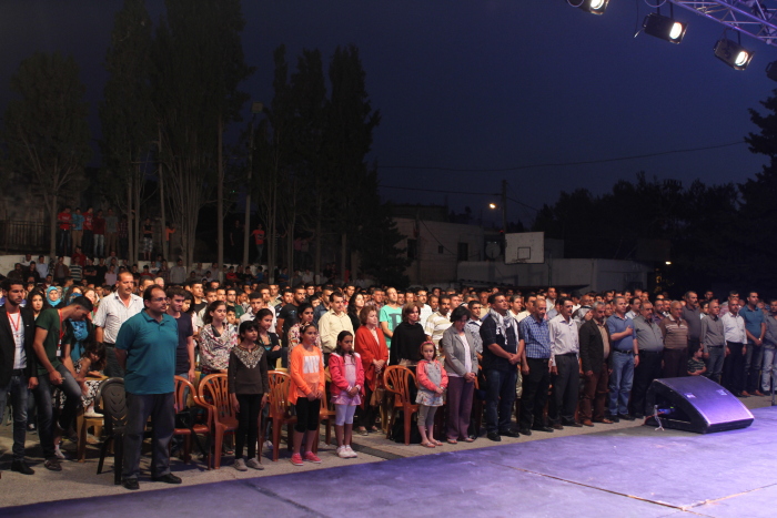 El-Funoun Performing in Asira Shamalia Village