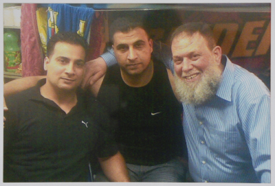 The Prisoner Omar al-Barghouthi and Two Other Prisoners, Ofer Prison, 2014