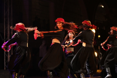 El-Funoun Performing in Asira Shamalia Village