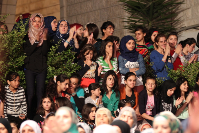 El-Funoun Performing in Asira Shamalia Village