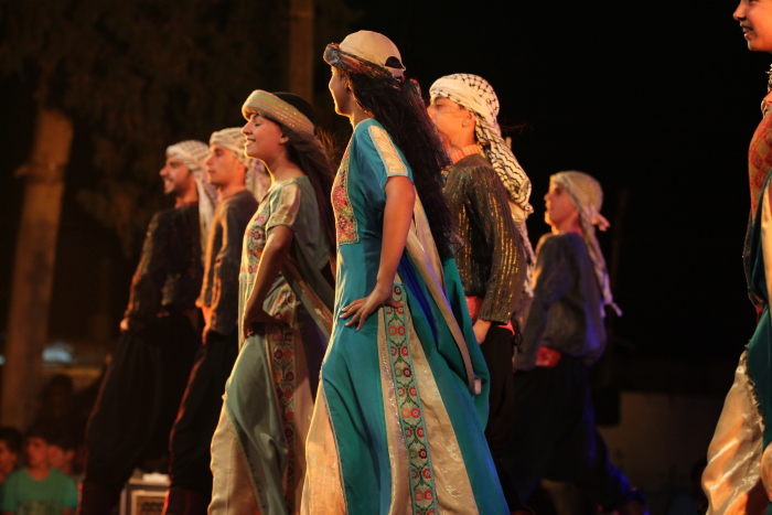 El-Funoun Performing in Asira Shamalia Village