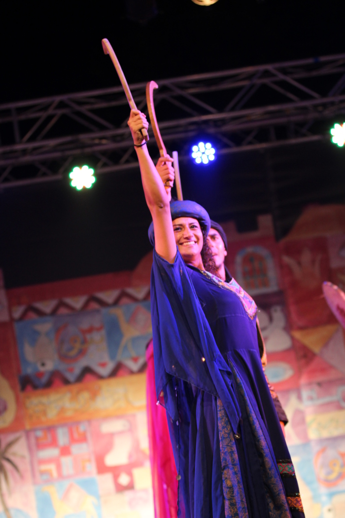 فرقة الفنون الشعبية عرض للحرية نرقص عام 2013