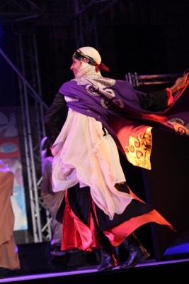 El-Funoun Performing in Asira Shamalia Village