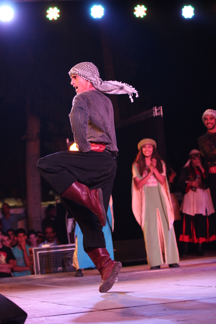 El-Funoun Performing in Asira Shamalia Village