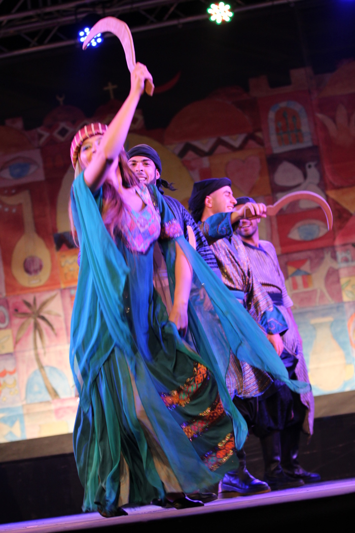 El-Funoun Performing in Asira Shamalia Village