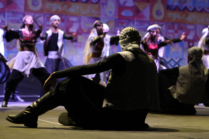 El-Funoun Performing in Tubas

