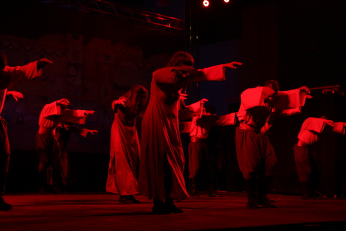 El-Funoun Performing in Tubas

