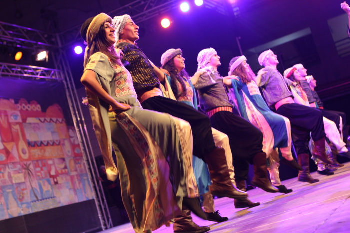 فرقة الفنون الشعبية عرض للحرية نرقص عام 2014
