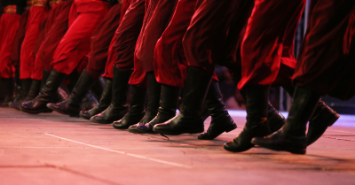 El-Funoun Performing in Tubas

