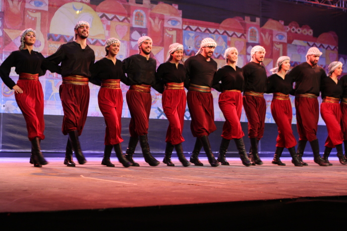 El-Funoun Performing in Tubas

