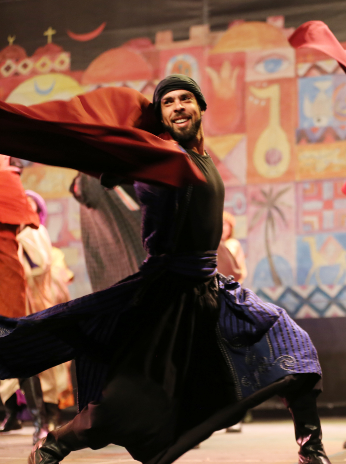 El-Funoun Performing in Tubas

