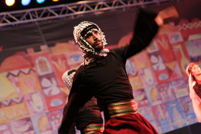 El-Funoun Performing in Tubas

