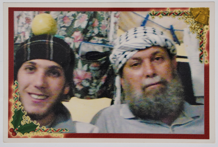 The Prisoners Omar al-Barghouthi and His Son Assem, an-Naqab Prison
