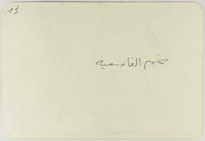 A General Scene, Qasmieh Community