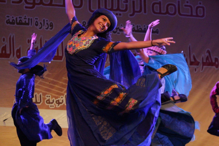 فرقة الفنون الشعبية مهرجان مرج ابن عامر عام 2013