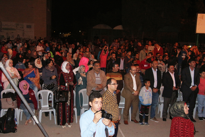 El-Funoun Performing in Tubas

