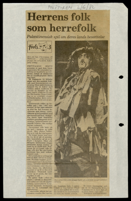 A Newspaper Clipping from Politiken, 2 June 1982 